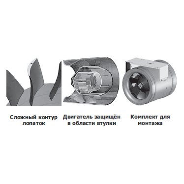 NZL-315 D2 01 вентилятор канальный