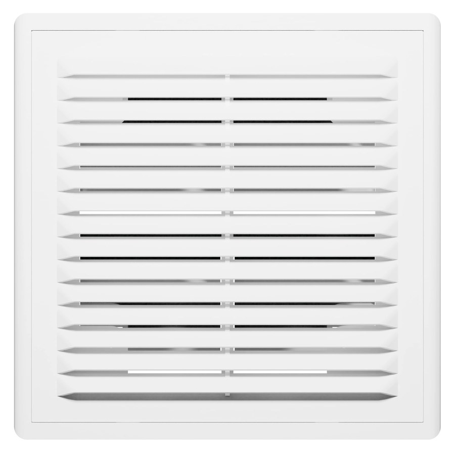 Решетка вентиляционная RBV обратный клапан разъемная 150х150 пластик ERA
