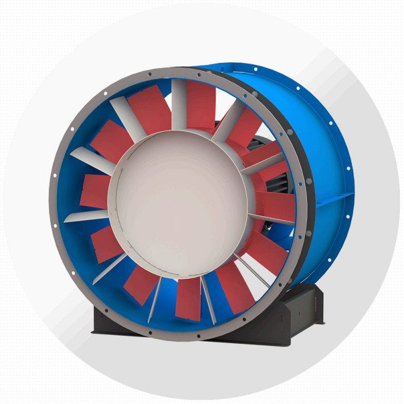 Осевой вентилятор ВО-13-284 №4, Ø400 мм Осевой вентилятор ВО-13-284 №4, Ø400 мм