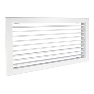 Настенная однорядная решётка ZILON 1 WA 500*150