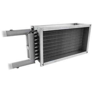 Водяной нагреватель для прямоугольных каналов ZILON ZWS 500x300-3